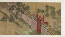 Копия картины "spring morning in the han palace (view a)" художника "цю ин"