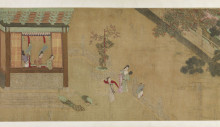 Картина "spring morning in the han palace (view b)" художника "цю ин"