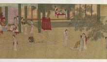 Репродукция картины "spring morning in the han palace (view e)" художника "цю ин"