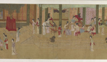 Репродукция картины "spring morning in the han palace (view f)" художника "цю ин"