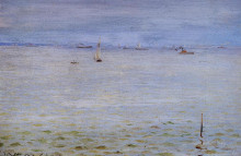 Копия картины "seascape" художника "чейз уильям меррит"