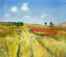 Копия картины "shinnecock hills" художника "чейз уильям меррит"