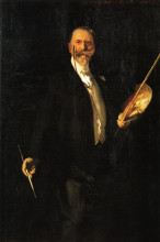 Картина "portrait" художника "чейз уильям меррит"