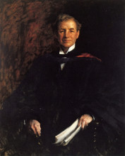 Копия картины "portrait of president william waugh smith" художника "чейз уильям меррит"
