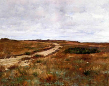 Копия картины "shinnecock hills" художника "чейз уильям меррит"