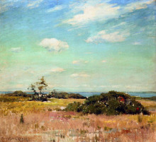 Копия картины "shinnecock hills, long island" художника "чейз уильям меррит"