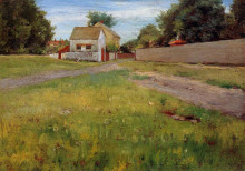 Картина "brooklyn landscape" художника "чейз уильям меррит"