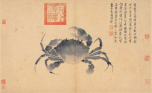 Картина "crab (sketches from life)" художника "чжоу шэнь"