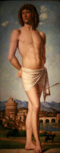 Копия картины "saint sebastian" художника "чима да конельяно"