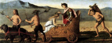 Репродукция картины "the marriage of bacchus and ariadne" художника "чима да конельяно"
