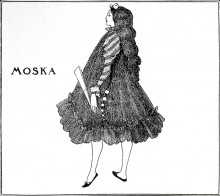 Репродукция картины "moska" художника "бёрдслей обри"