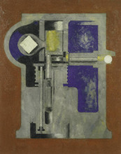 Копия картины "untitled (mechanical abstraction)" художника "шамберг мортон"