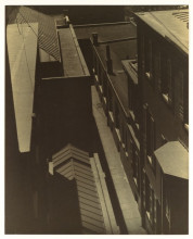 Копия картины "view of rooftops" художника "шамберг мортон"
