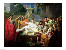 Копия картины "macbeth" художника "шассерио теодор"