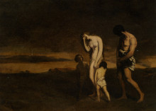 Копия картины "punishment of cain" художника "шассерио теодор"