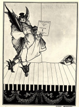 Репродукция картины "prospectus no. 1" художника "бёрдслей обри"