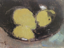 Копия картины "three pears in a vase" художника "шерфбек хелена"