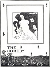 Копия картины "the comedy of the rhinegold, frontispiece" художника "бёрдслей обри"