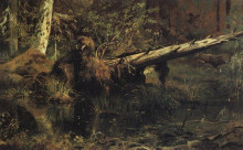 Репродукция картины "лес (шмецк близ нарвы)" художника "шишкин иван"