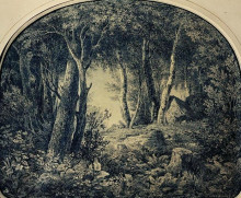 Копия картины "лес" художника "шишкин иван"