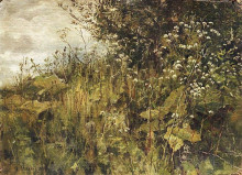 Копия картины "сныть-трава" художника "шишкин иван"
