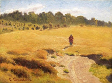 Картина "мальчик в поле" художника "шишкин иван"
