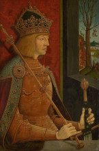 Репродукция картины "maximilian i (1459-1519)" художника "штригель бернхард"
