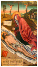 Картина "lamentation of christ" художника "штригель бернхард"