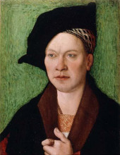 Картина "portrait of a gentleman" художника "штригель бернхард"