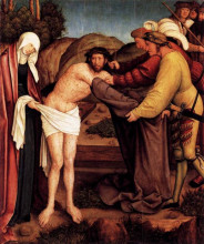 Картина "disrobing of christ" художника "штригель бернхард"