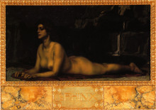 Картина "sphinx" художника "штук франц фон"