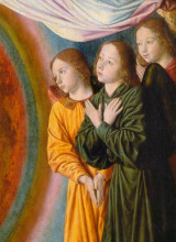 Копия картины "the moulins triptych (detail)" художника "эй жан"