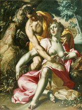 Репродукция картины "cephalus and procris (the death of procris)" художника "эйтевал йоахим"