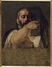 Картина "этюд для центуриона из мученичества святого тимофея" художника "энгр жан огюст доминик"