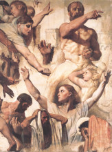 Репродукция картины "этюд для мученичества святого тимофея" художника "энгр жан огюст доминик"