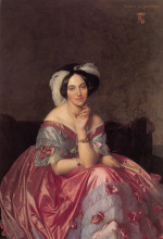 Копия картины "баронесса бетти де ротшильд" художника "энгр жан огюст доминик"