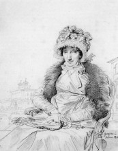 Картина "миссис джон маки, урожденная доротея софия де шамп" художника "энгр жан огюст доминик"