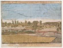 Копия картины "plate iii. the engagement at the north bridge in concord" художника "эрл ральф"
