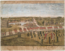 Картина "plate ii. the british army in concord" художника "эрл ральф"