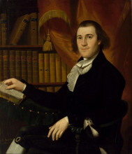 Копия картины "portrait of dr. mason fitch cogswell" художника "эрл ральф"