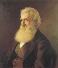 Копия картины "portrait of louis buvelot" художника "эштон джулиан"