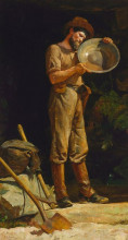 Картина "the prospector" художника "эштон джулиан"