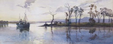 Картина "mouth of the goulburn river" художника "эштон джулиан"