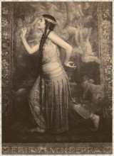 Репродукция картины "fritzi von derra - the oriental dancer" художника "юджин фрэнк"