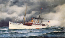 Картина "u.s. army transport warren" художника "якобсен антонио"