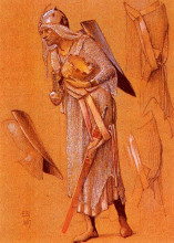 Репродукция картины "король гаспар" художника "бёрн-джонс эдвард"