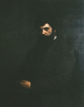 Репродукция картины "nikolaos politis, student in munich" художника "яковидис георгиос"
