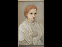 Копия картины "леди фрэнсис бальфур" художника "бёрн-джонс эдвард"