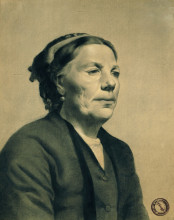 Картина "old lady with scar on her cheek" художника "яковидис георгиос"