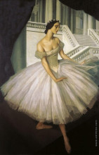 Картина "portrait of anna pavlova" художника "яковлев александр"